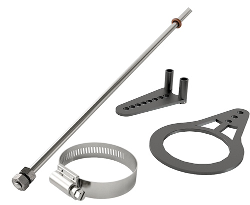 Shock travel Indicator