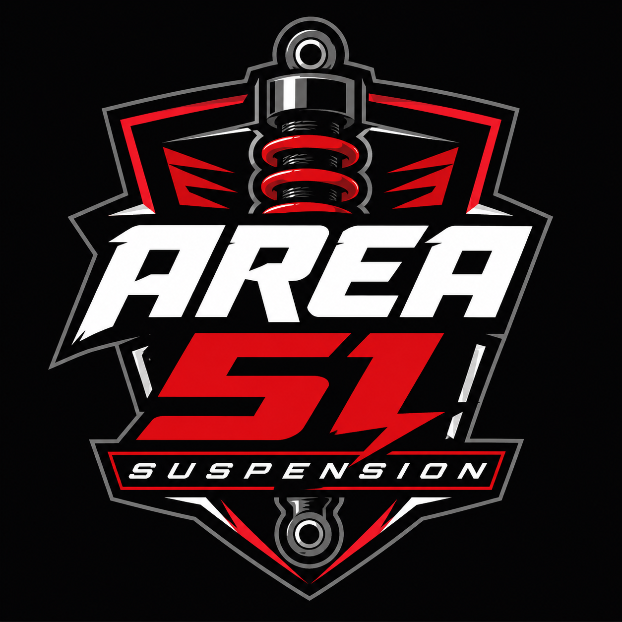 Area 51 Suspension badge logo